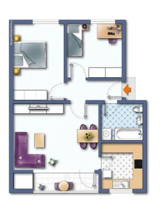 TOLLE 3 Zi.WOHNUNG zu vermieten!