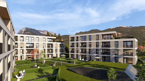 Neubau: 3-Zimmerwohnung in Kufstein Top A08