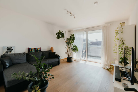 2-Zimmer-Wohnung mit großzügiger, überdachter Westterrasse