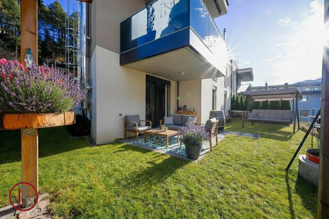 Moderne 3-Zimmer Gartenwohnung mit Terrasse & Kamin – Top Ausstattung & 2 Stellplätzen!
