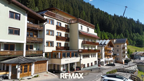 Hotel Silvretta Kappl – Exklusives Hotelinvestment in unmittelbarer Nähe zur Talabfahrt der Diasbahn!