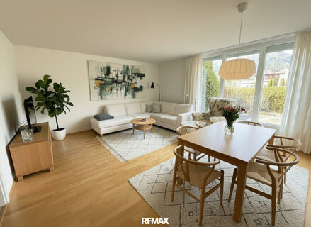 NEUER PREIS!! Obsteig: Wohnen, wo andere Urlaub machen- 3-Zimmer Gartenwohnung inkl. Tiefgaragenabstellplatz