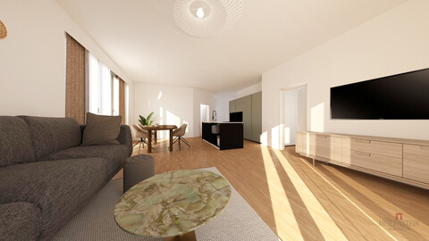 BRIX30 - Große 2,5 Zimmer Wohnung mit traumhaften rundum Balkon