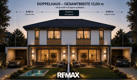 Perfekter Grundstücksanteil für Ihre Doppelhaushälfte in Ebbs!