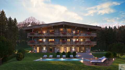 Top-Investment in Ellmau: Genehmigtes Appartementhaus mit Wald-Spa & attraktiver Rendite