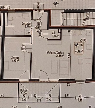 Schöne 2- Zimmer Wohnung in zentraler Lage