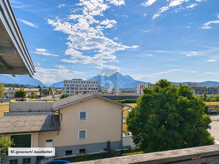 Preisreduktion! WOHNEN ODER BÜRO: HOCHWERTIGE FLÄCHE MIT HERRLICHEM BERGBLICK RICHTUNG UNTERSBERG
