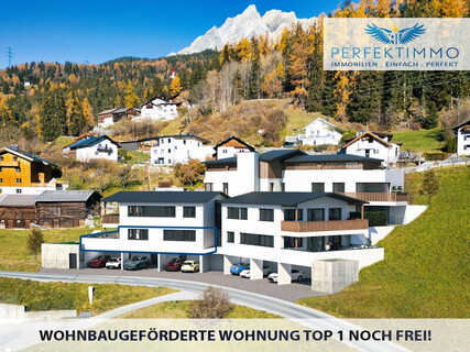 Neubau: Wohnen mit Rifflerblick - Terrassenwohnung Top 1 - wohnbaugefördert!