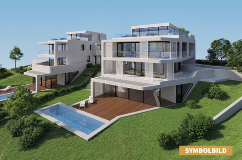 exklusive Gartenapartments mit Pool-Bescheid - Luxuriöses Wohnprojekt in Aldrans