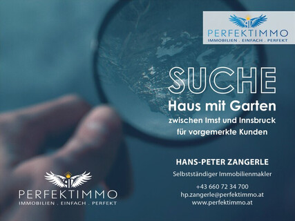 Suche Haus mit Garten für vorgemerkte Kunden