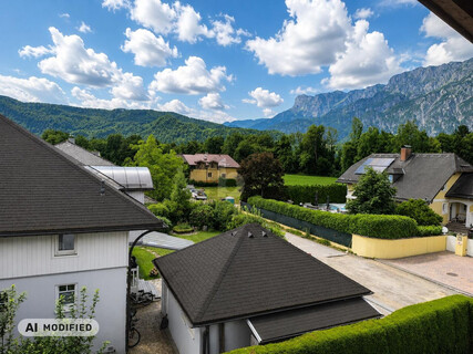 Preisreduktion!  GROßZÜGIGES WOHNEN MIT GALERIE, GARTEN & TRAUMHAFTEM BERGBLICK