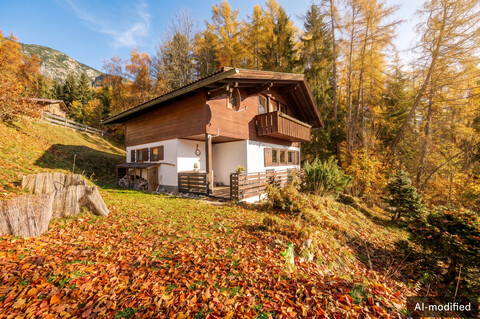 Einfamilienhaus mit Berghüttenfeeling und Potenzial