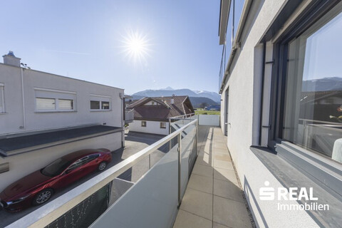 Moderne 3-Zimmer-Wohnung mit Balkon, Fußbodenheizung & Carport in Kematen zum Kauf - befristet vermietet!