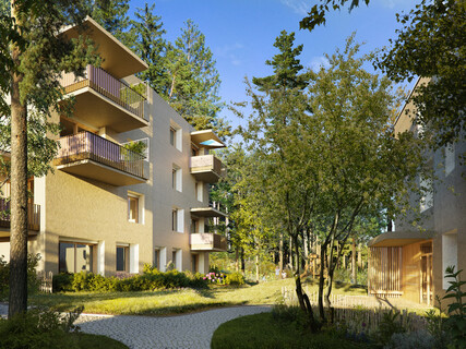 Provisionsfrei: 4-Zimmer-Gartenwohnung mit Süd- & Westbalkon | ca. 100 m² | Quartier Anna