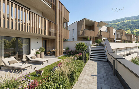 Großzügige 2-Zimmer Terrassenwohnung mit klarer Aufteilung zur Miete (Top B2.01)