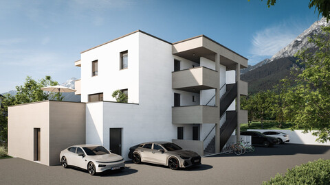 2-Zimmer-Gartenwohnung Top W02 zur Miete, Wohnhaus Telfs - Saglstraße