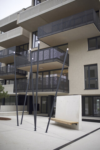 Schöne 2 Zimmer Wohnung in Innsbruck/Fürstenweg in einer architektonisch coolen Wohnanlage