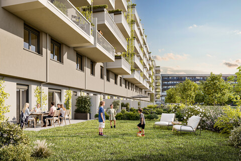 Neubauprojekt Wien-Donaustadt – Baubeginn erfolgt / Modern / Freiflächen / Top-Ausstattung (provisionsfrei!)