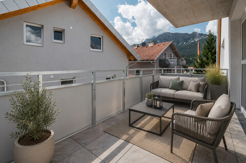 Moderne Maisonette-Wohnung mit Westbalkon in Wattens