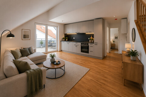 Moderne Maisonette-Wohnung mit Westbalkon in Wattens