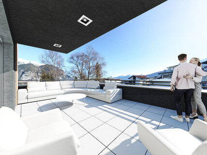 Moderne 3-Zimmer-Neubauwohnung mit großzügiger Terrasse in Oberperfuss zu kaufen! Provisionsfrei!