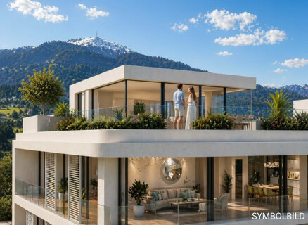Hochklassige Penthouse-Wohnung mit 185m² + 105m² Terrassenfläche - Luxuriöses Wohnprojekt in Aldrans