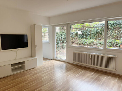 Charmante 1-Zimmer-Wohnung mit eigenem Garten