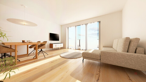 BRIX30 – Kompakte 2-Zimmer-Wohnung mit Balkon