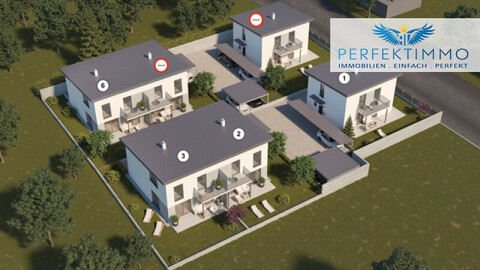 Exklusive Doppelhaushälfte mit Gartenidylle & moderner Architektur – in begehrter Lage Strasshof