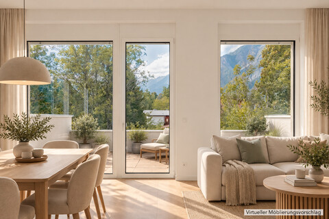 Provisionsfreie, hochwertige 3‑Zimmer‑Dachgeschoßwohnung mit Westbalkon und Weitblick
