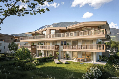 Wohnen in Fieberbrunn: 2-Zimmer-Neubau
