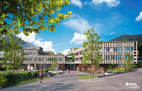Flexible Mietflächen für Gewerbe, Gesundheit und Tourismus | atrium3, Landeck-Bruggen