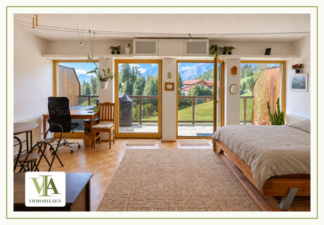Helle 46 m² große 1-Zimmer-Wohnung mit geräumiger Terrasse und herrlichem Weitblick – ruhig gelegen und nahe Seefeld