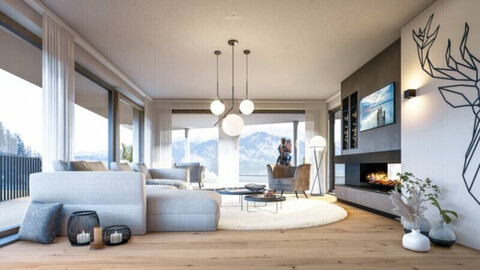 Außergewöhnliche Penthouse Wohnung  über zwei Ebenen / Top 4