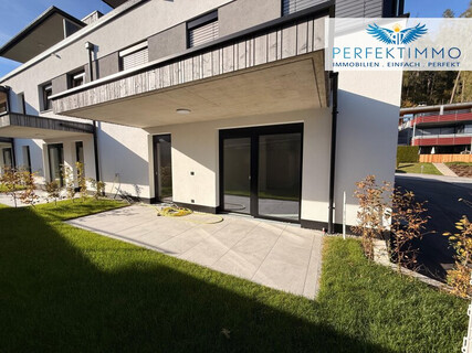 Neubau: 2-Zimmer-Wohnung mit Terrasse und Garten Top 1