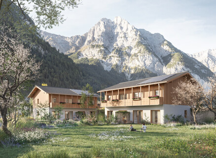 Neubau in der Leutasch: Alpine Gelassenheit trifft ökologischen Holzbau – Doppelhaus 03