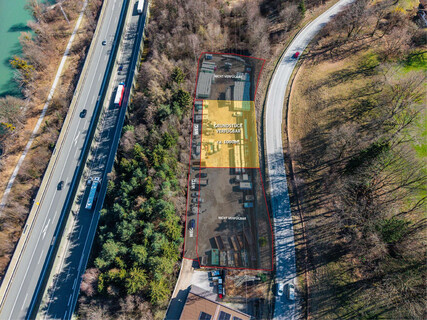 Gewerbegrundstück zur Miete - unmittelbar am Autobahnanschluss Hall Mitte