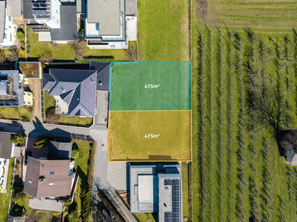 Grundstücksteilung: Zwei Grundstücke in ruhiger Lage in Hall (Heiligkreuz)