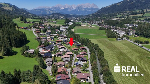 Idyllisches Grundstück mit rechtskräftiger Baubewilligung für zwei Wohnhäuser in Kitzbühel