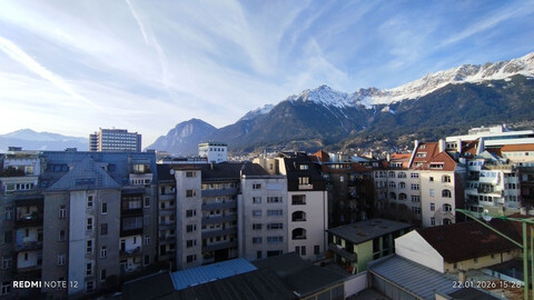 Über den Dächern von Innsbruck wohnen
