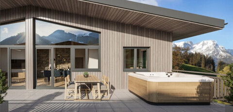 Exklusive Dachgeschosswohnung Top C12 in Söll: Erstbezug mit Terrasse
