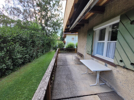 LANDECK: SONNIGE Eigentumswohnung ca. 58 m²  in ruhiger Wohnage im Erdgeschoss mit ca., 30 m² Terrasse und Parkplatz