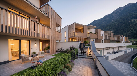 2-Zimmer Terrassenwohnung mit idealer Aufteilung +2 Stellplätze zur Miete (Top B2.03)