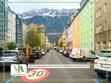 Attraktive 2,5-Zimmer-Wohnung mit ca. 60 m² Wohnfläche und verglastem Balkon in Pradl / Innsbruck zu verkaufen