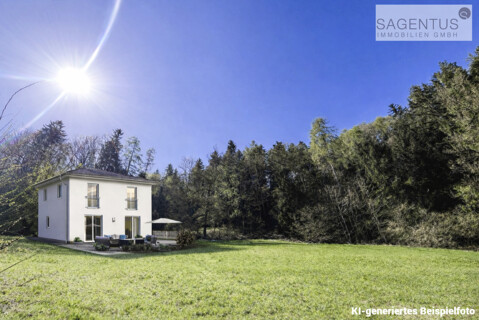 NEUBAU-Einfamilienhaus in MASSIVBAUWEISE im GRÜNEN mit sensationellem BERGBLICK- nur wenige Autominuten von Innsbruck entfernt!