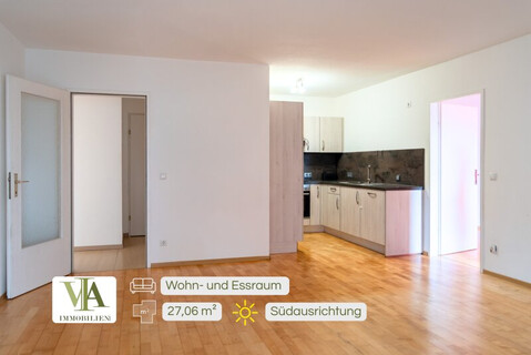 Sonnige 3-Zimmer-Wohnung mit Balkon 10 m², Kellerabteil und TG-Abstellplatz in Rum / Grenze Innsbruck