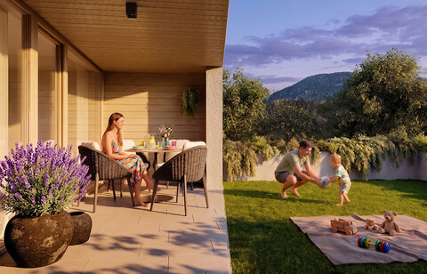 Mitten in Schwaz: 3-Zimmer Gartenwohnung (Top WH02)