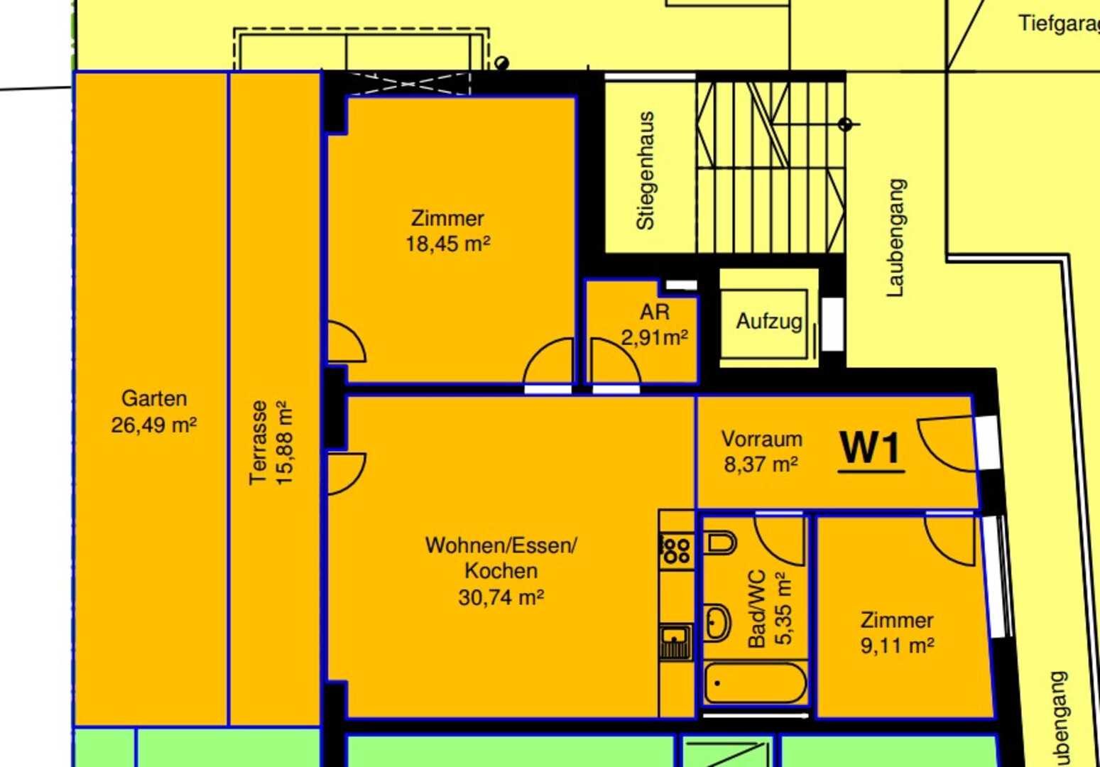 Geräumige 3-Zimmer-Wohnung mit Kleingarten in Innsbruck/Pradl zu verkaufen!