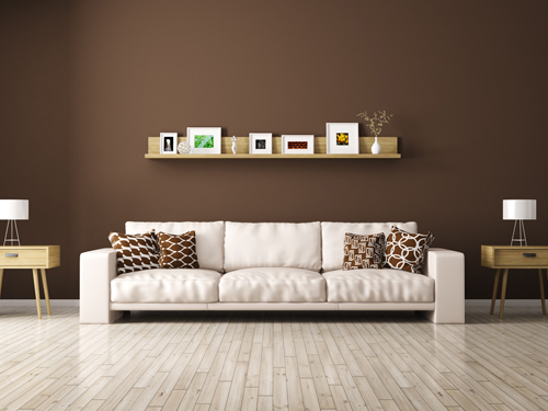 Schokoladefarben feiern ein Revival im Einrichtungsbereich