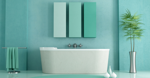 Farbwahl macht Stimmung im Badezimmer